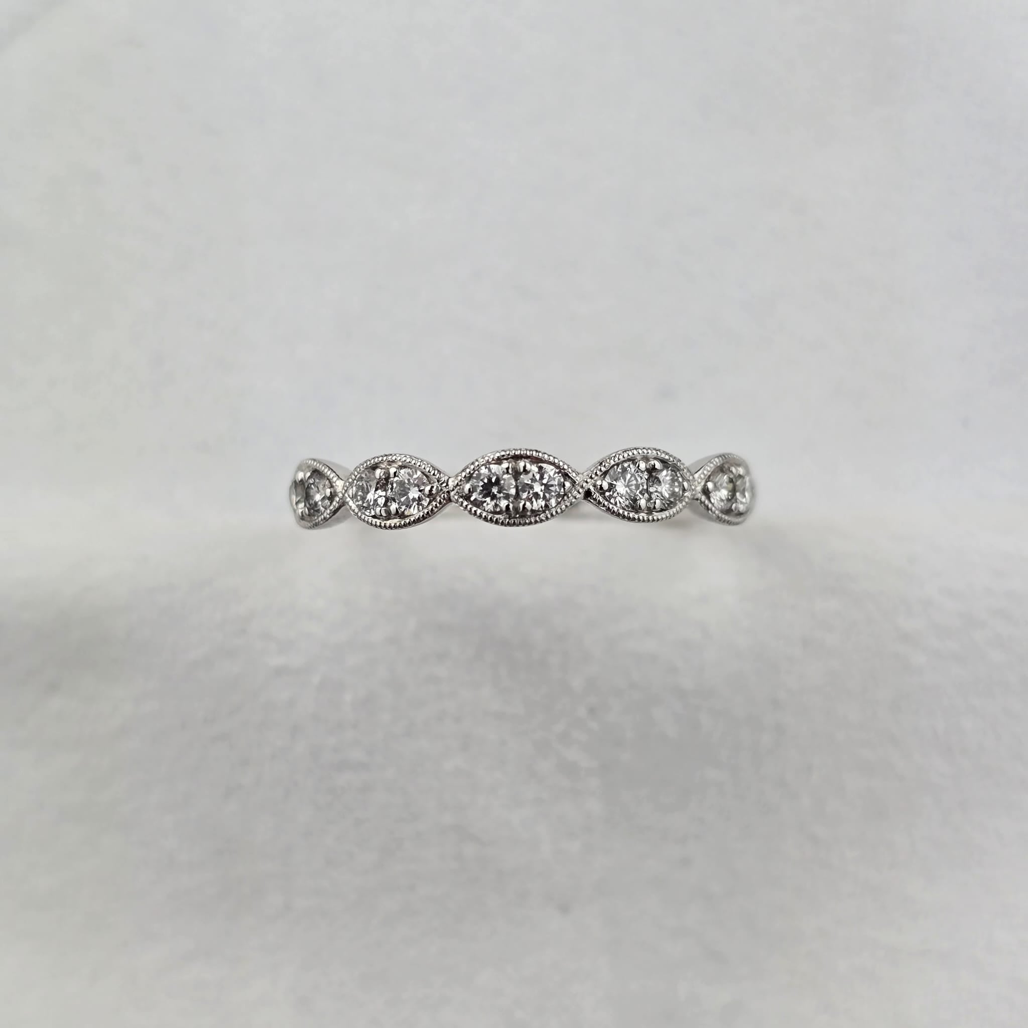 Shaped Diamond Band