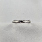 Double Row Diamond Band