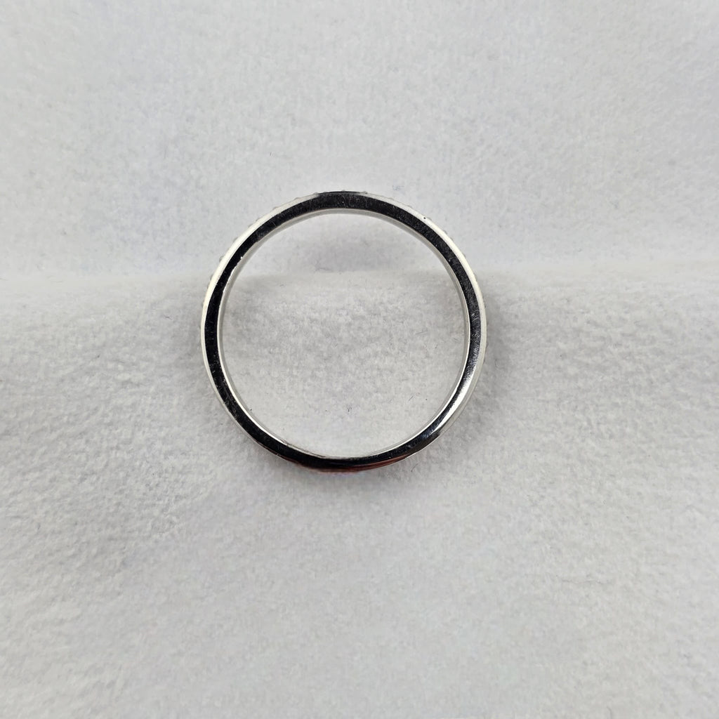 Double Row Diamond Band