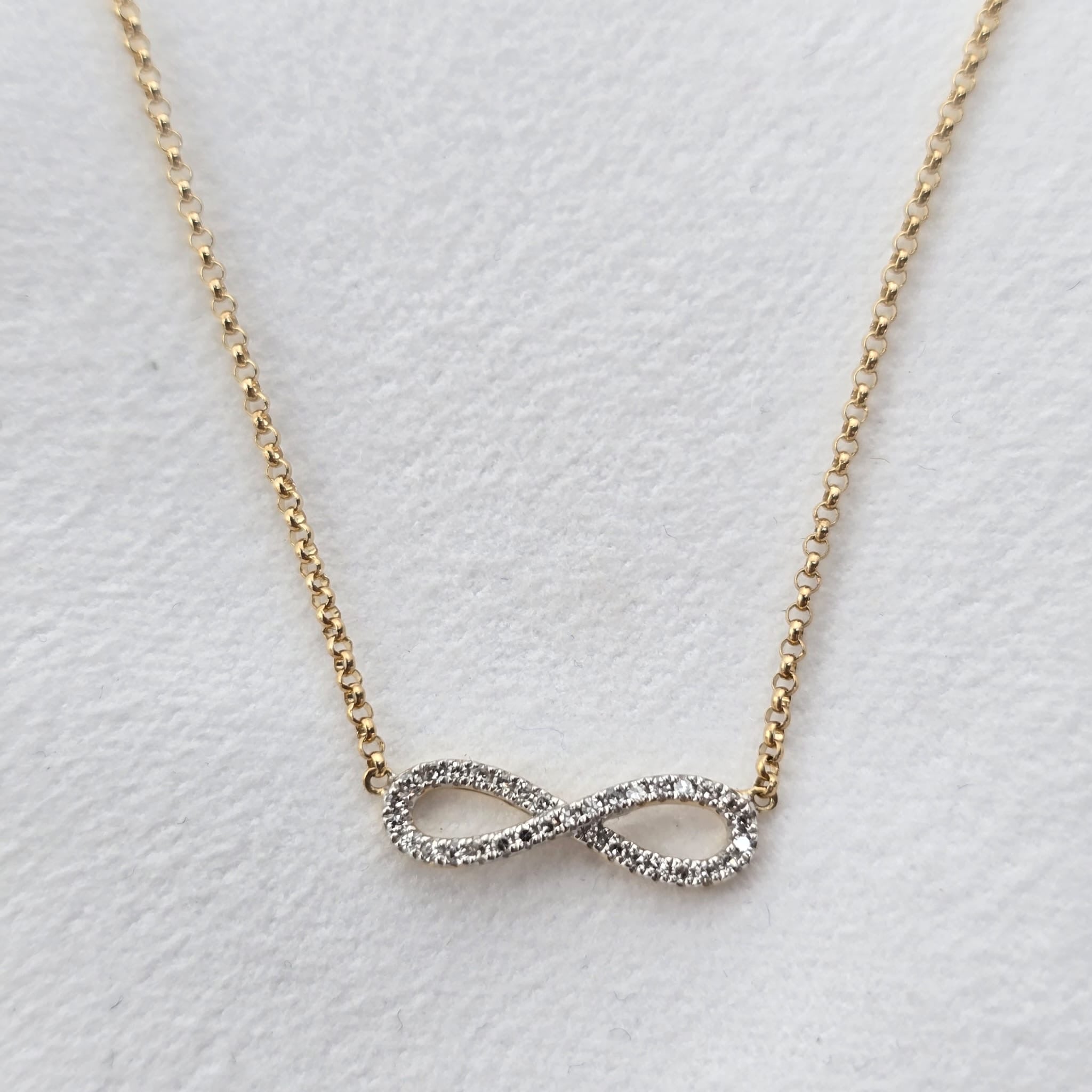 Diamond Infinity Pendant