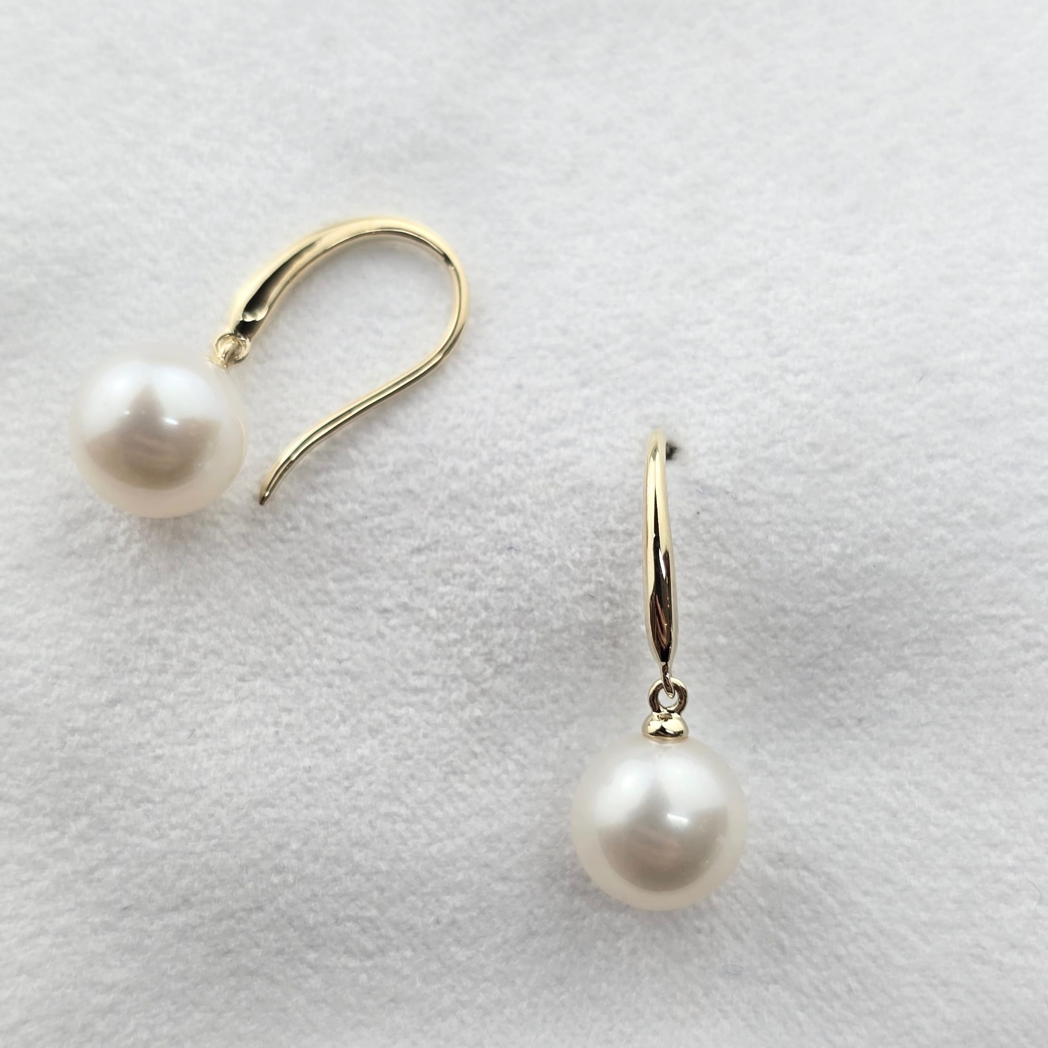 8mm Pearl Drop Earring