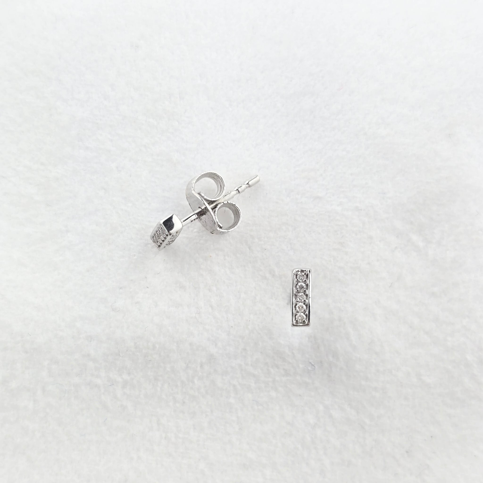 Diamond Bar Studs