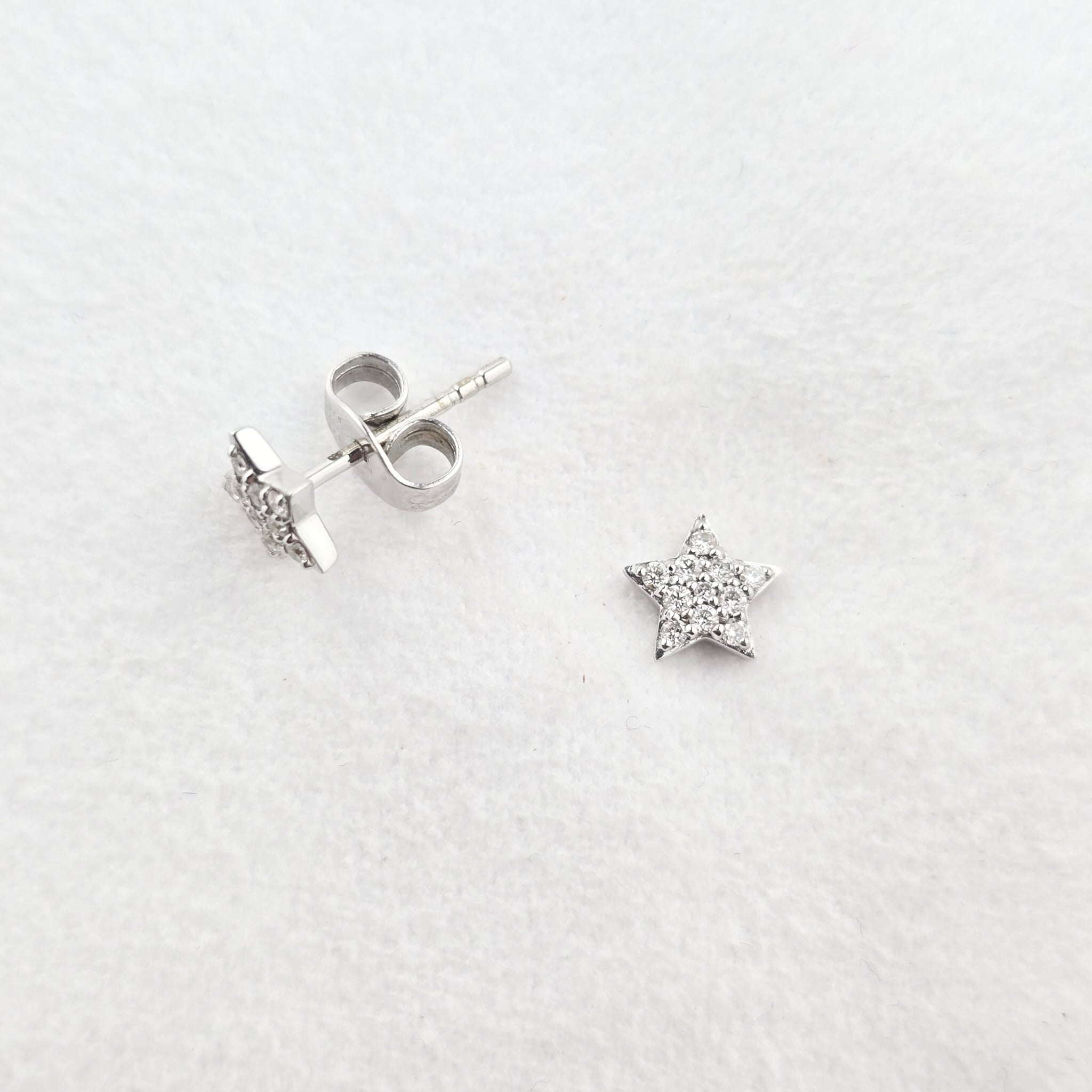 Star Diamond Studs