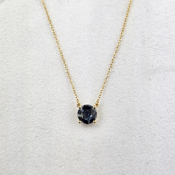 Tanzanian Teal Sapphire Pendant