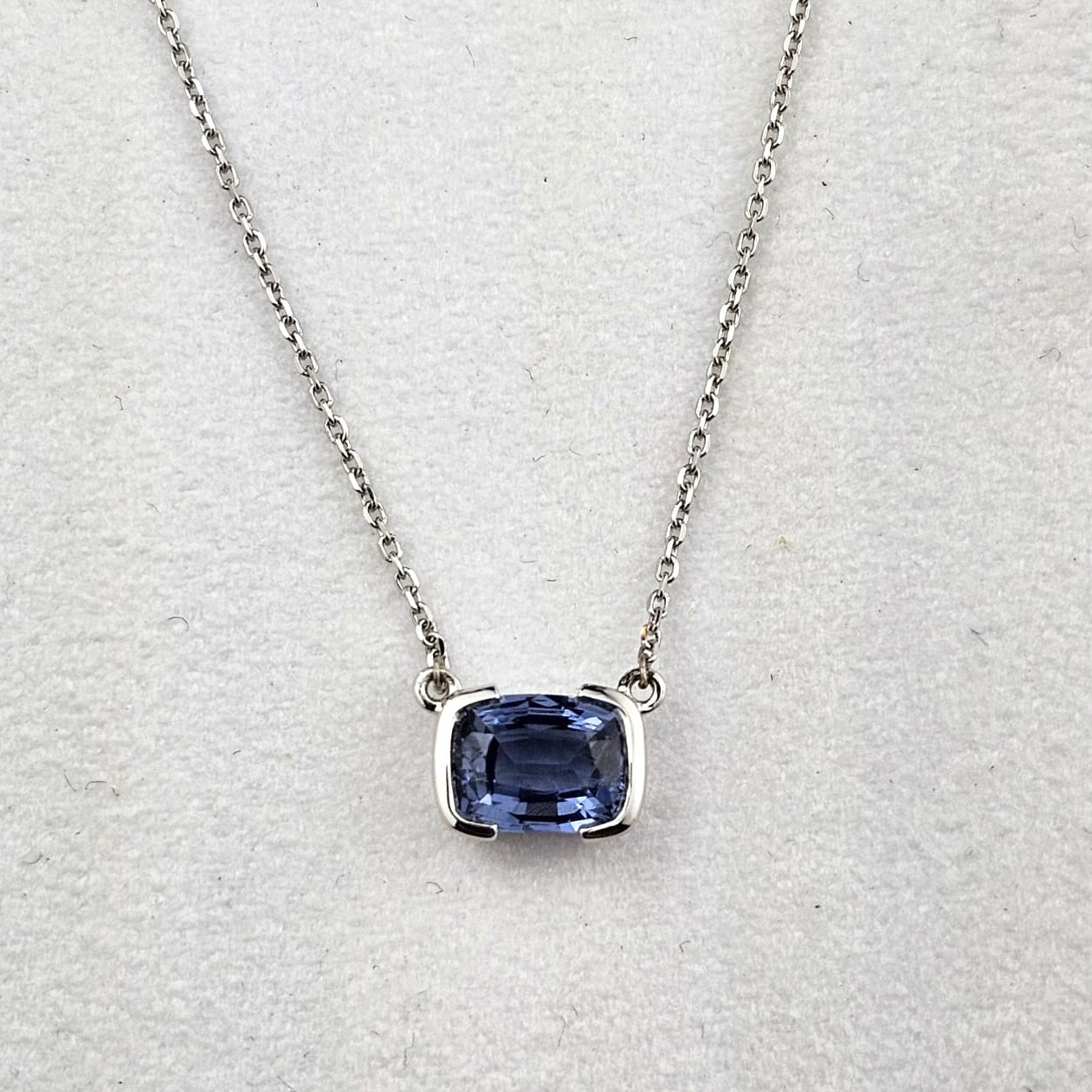 Tanzanian Blue Spinel Pendant