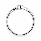 Diamond Crossover Ring
