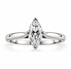 Marquise Diamond Solitaire Ring