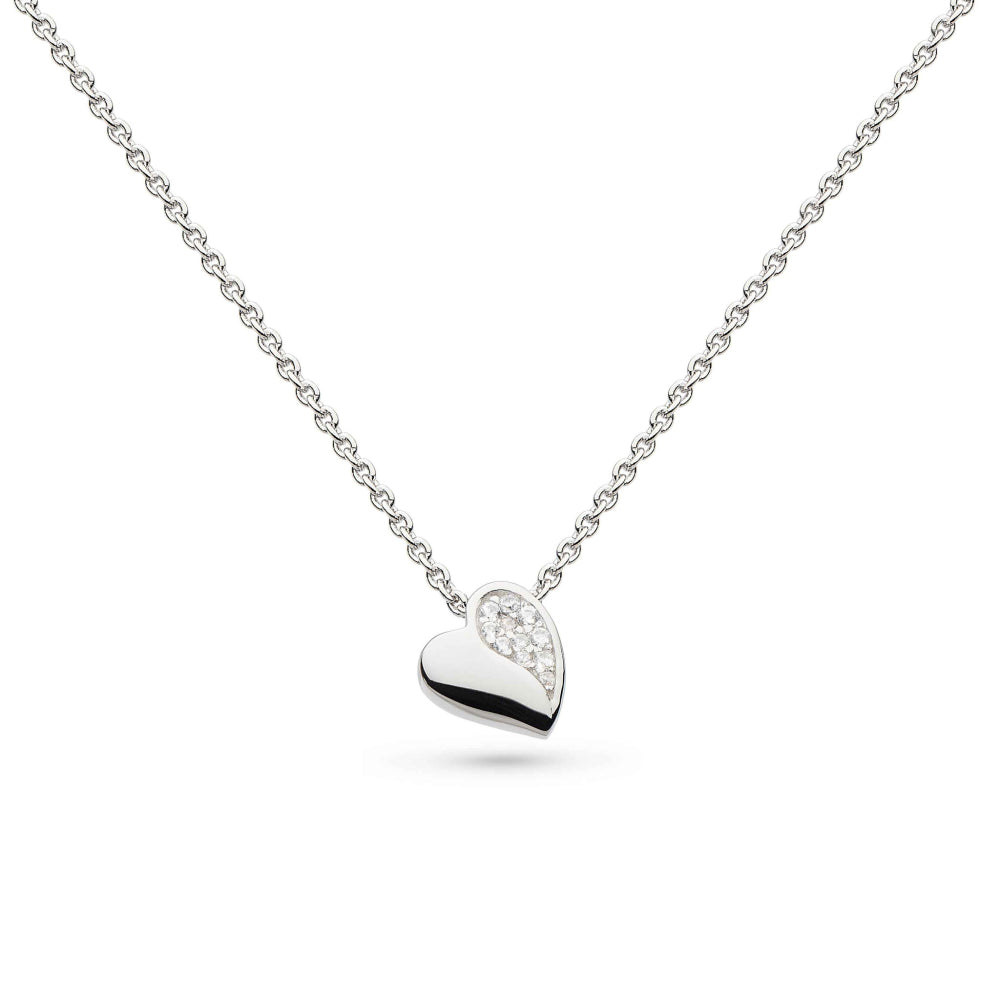 Miniatures Sweet Heart Pavé Necklace