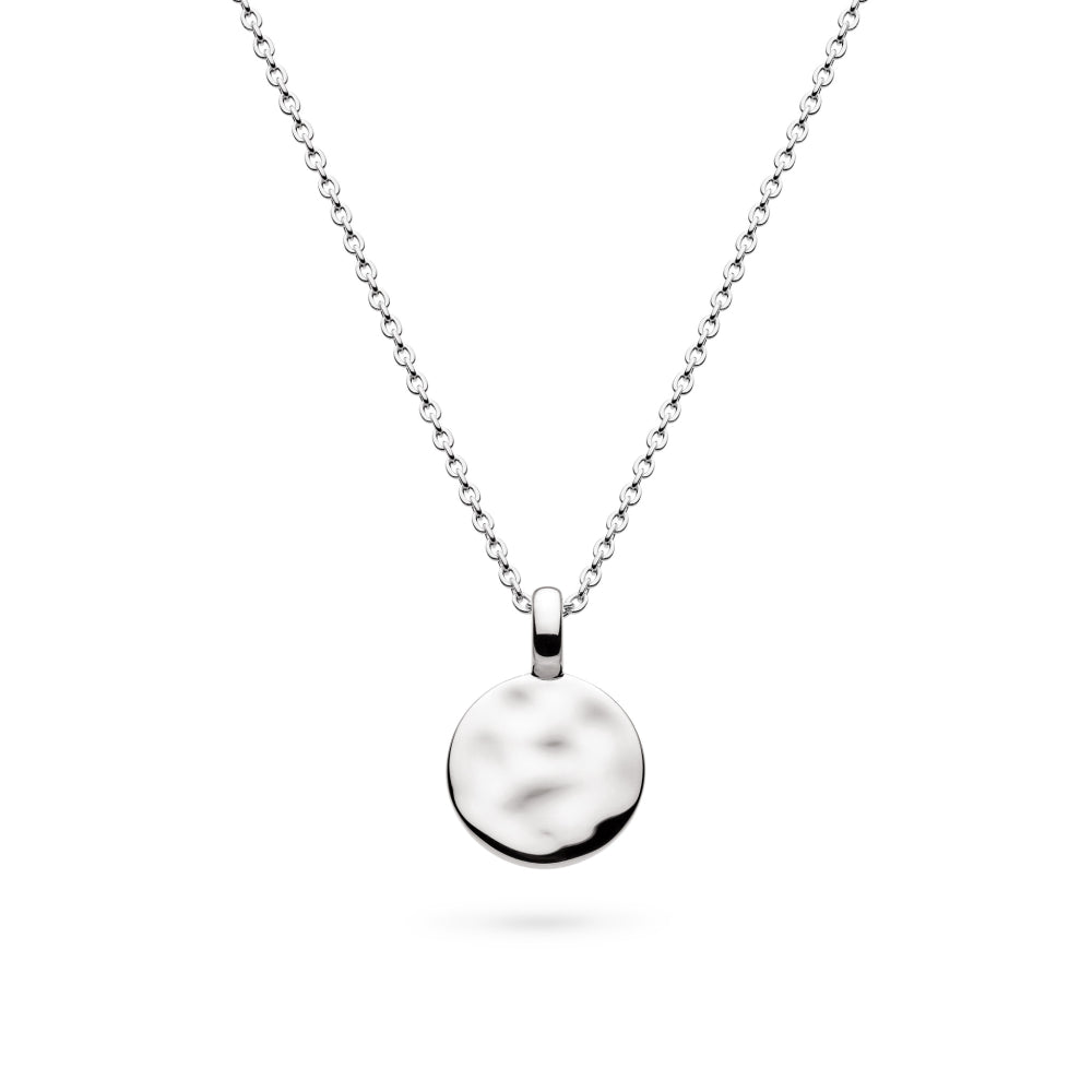 Mirage Reflect Round Disc Mini Necklace
