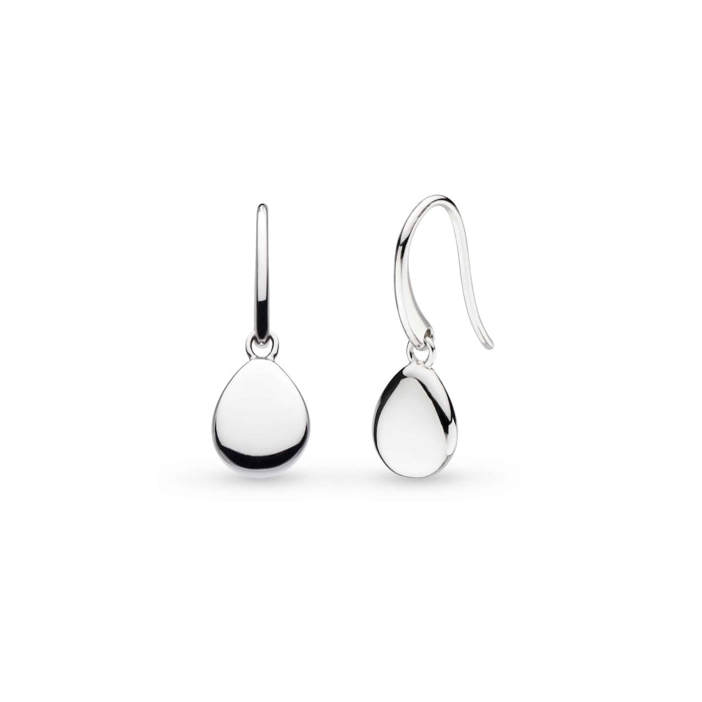 Pebble Droplet Drop Earrings