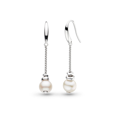 Coast Tumble Pearl Chain Drop Earrings
