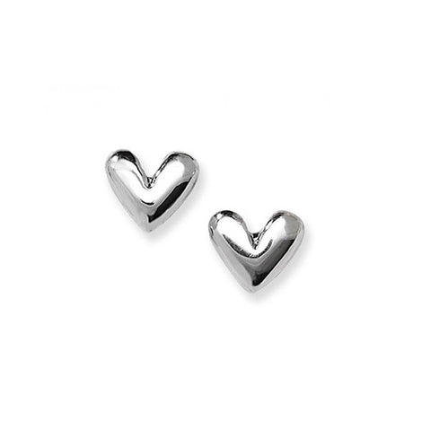 Heart Stud Earrings