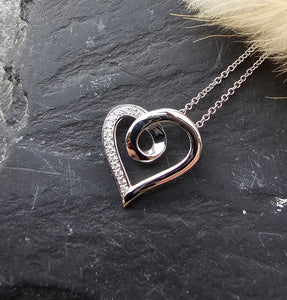 Diamond Heart Pendant