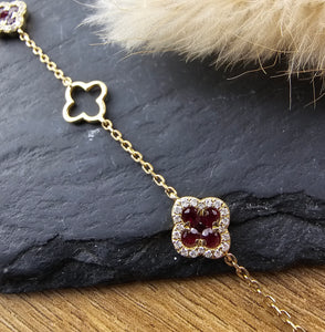 Ruby and Diamond Bracelet