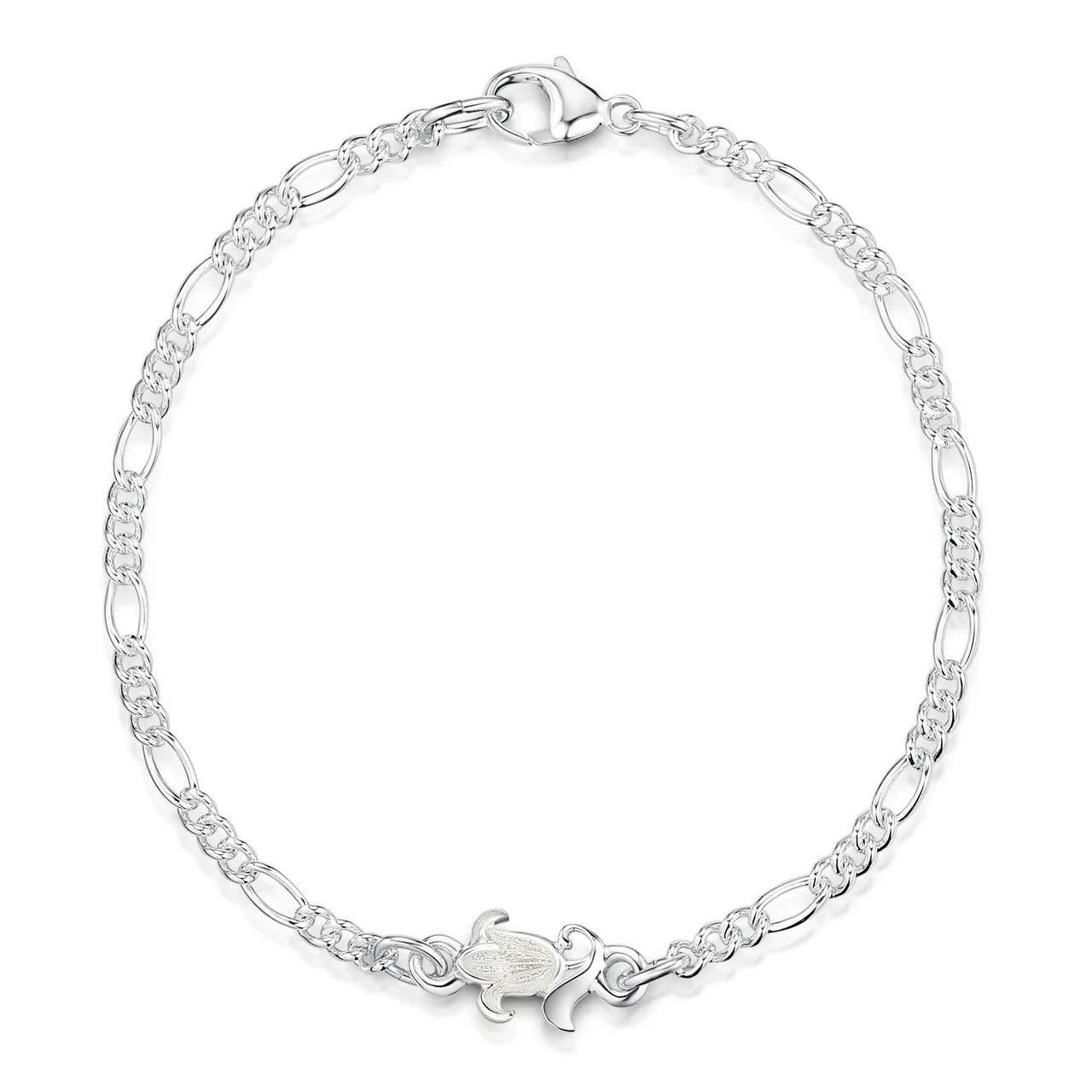 Small Whitebell Enamel Bracelet