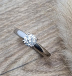 Round Brilliant Cut Diamond Solitaire Ring