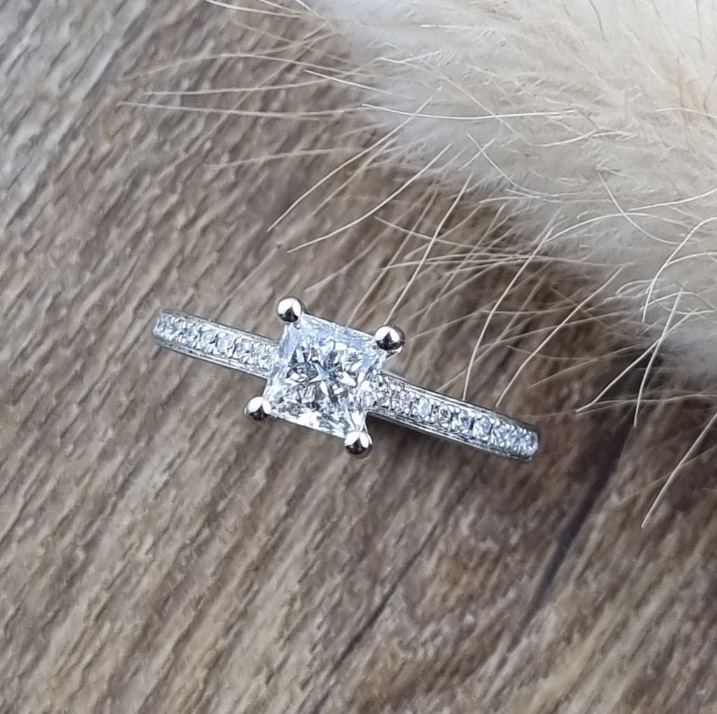 Princess Cut Diamond Ring
