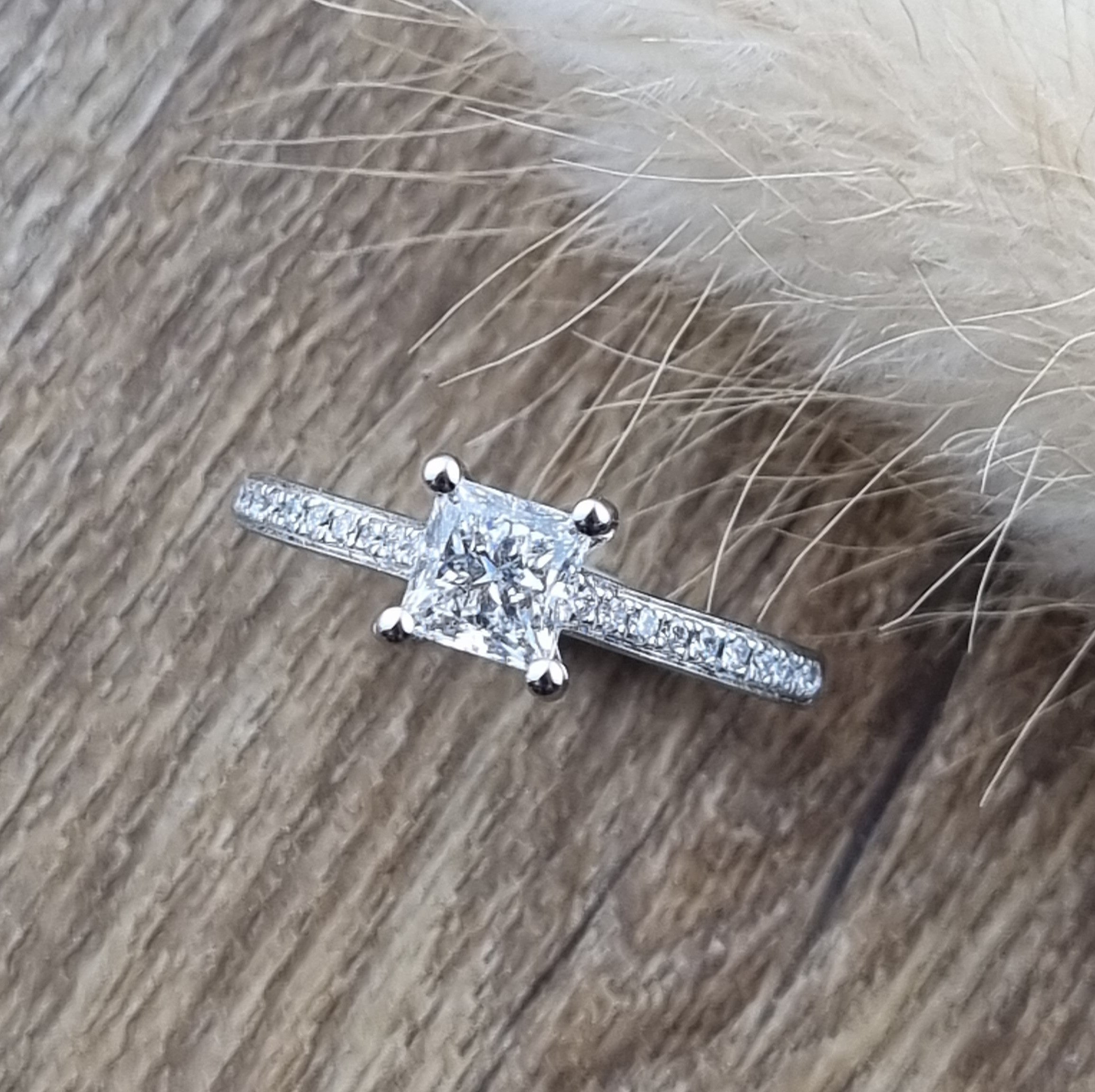 Princess Cut Diamond Ring