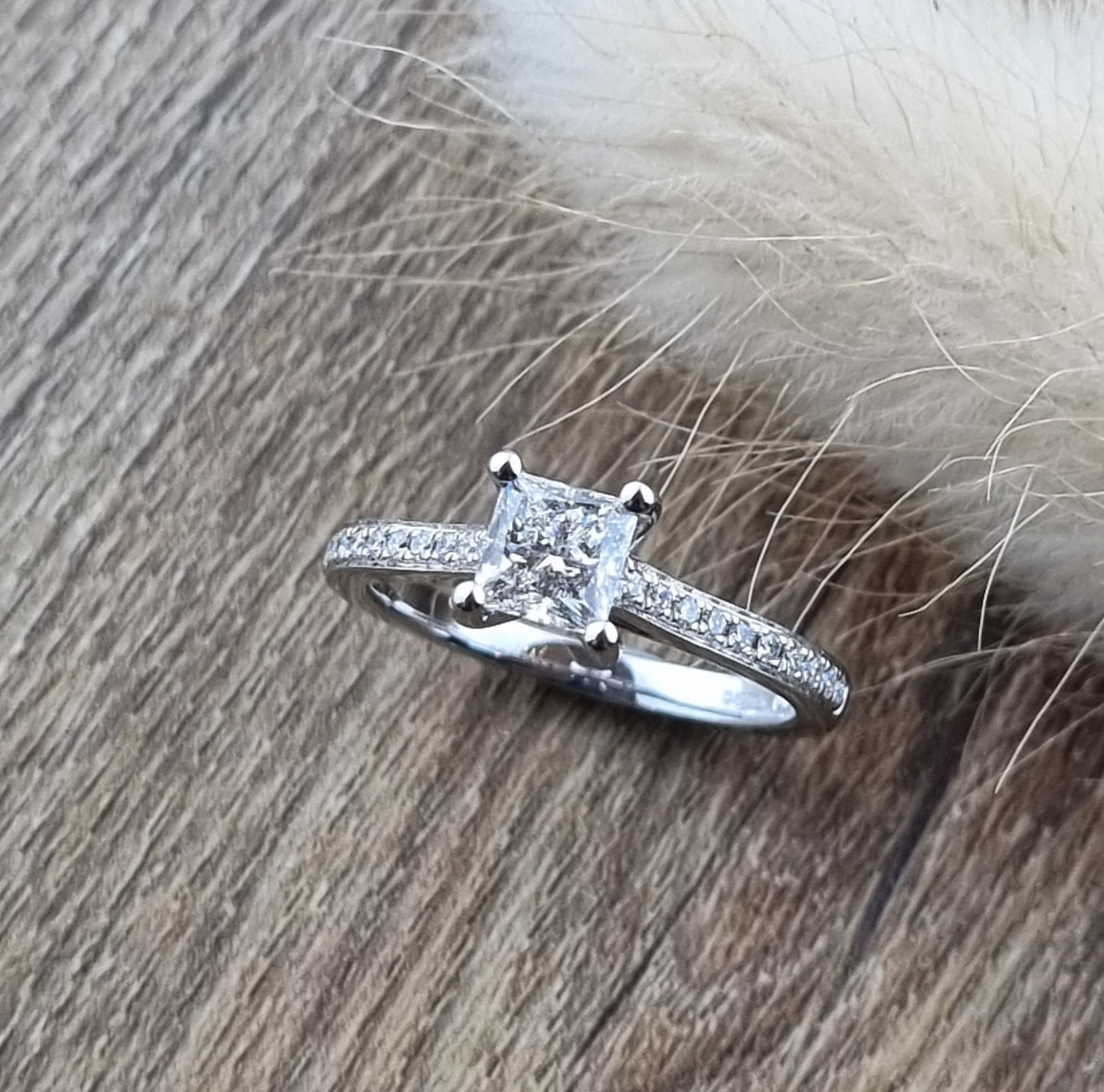 Princess Cut Diamond Ring