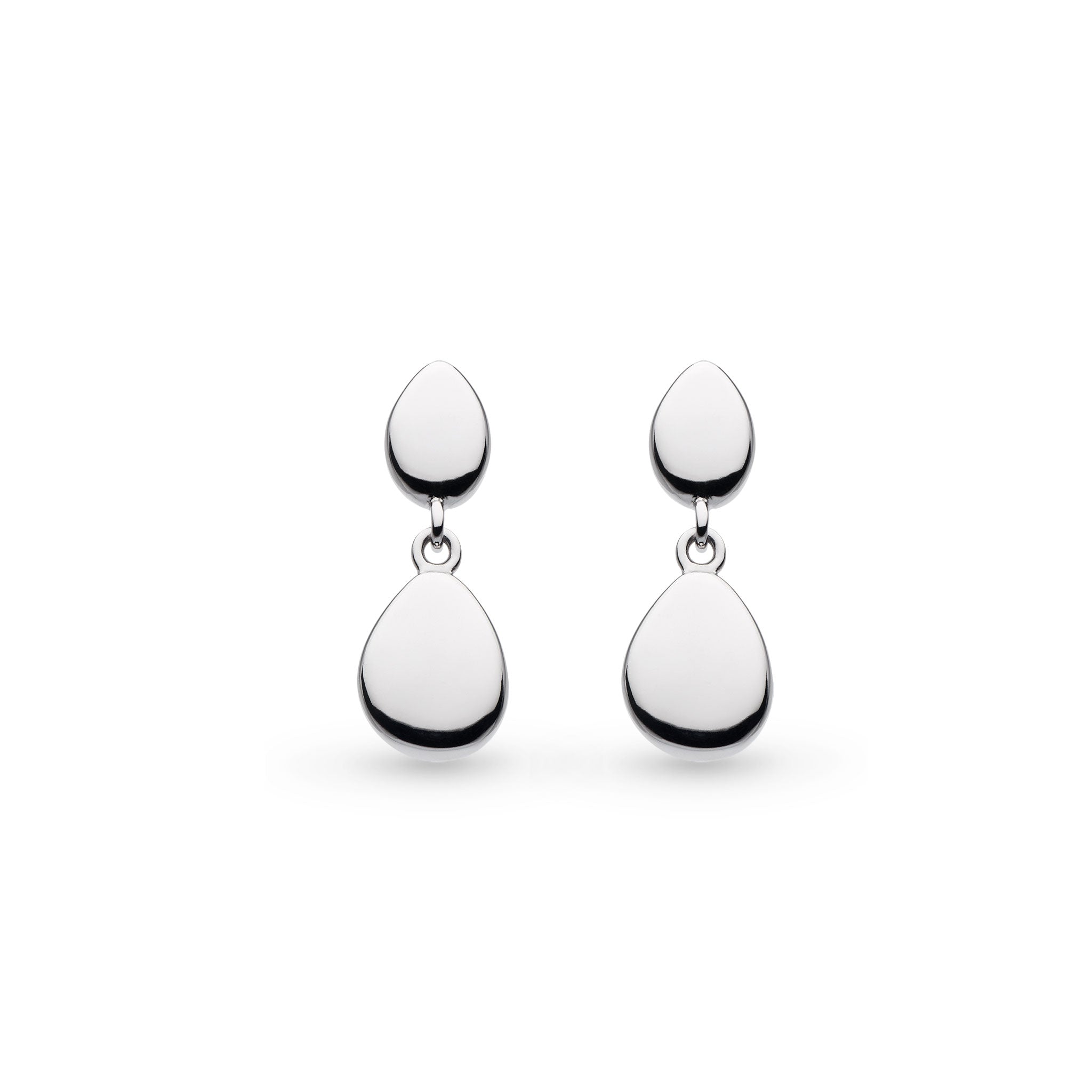 Coast Pebbles RP Double Droplet Stud Drop Earrings