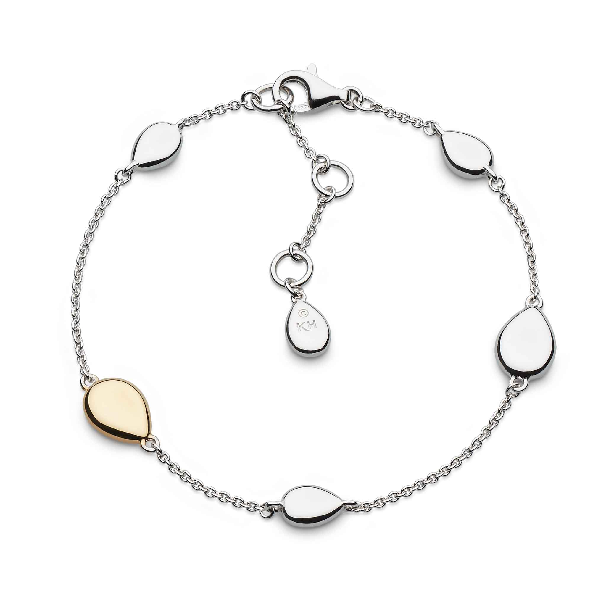Coast Pebble Golden RP/GP 7.5" Station Bracelet