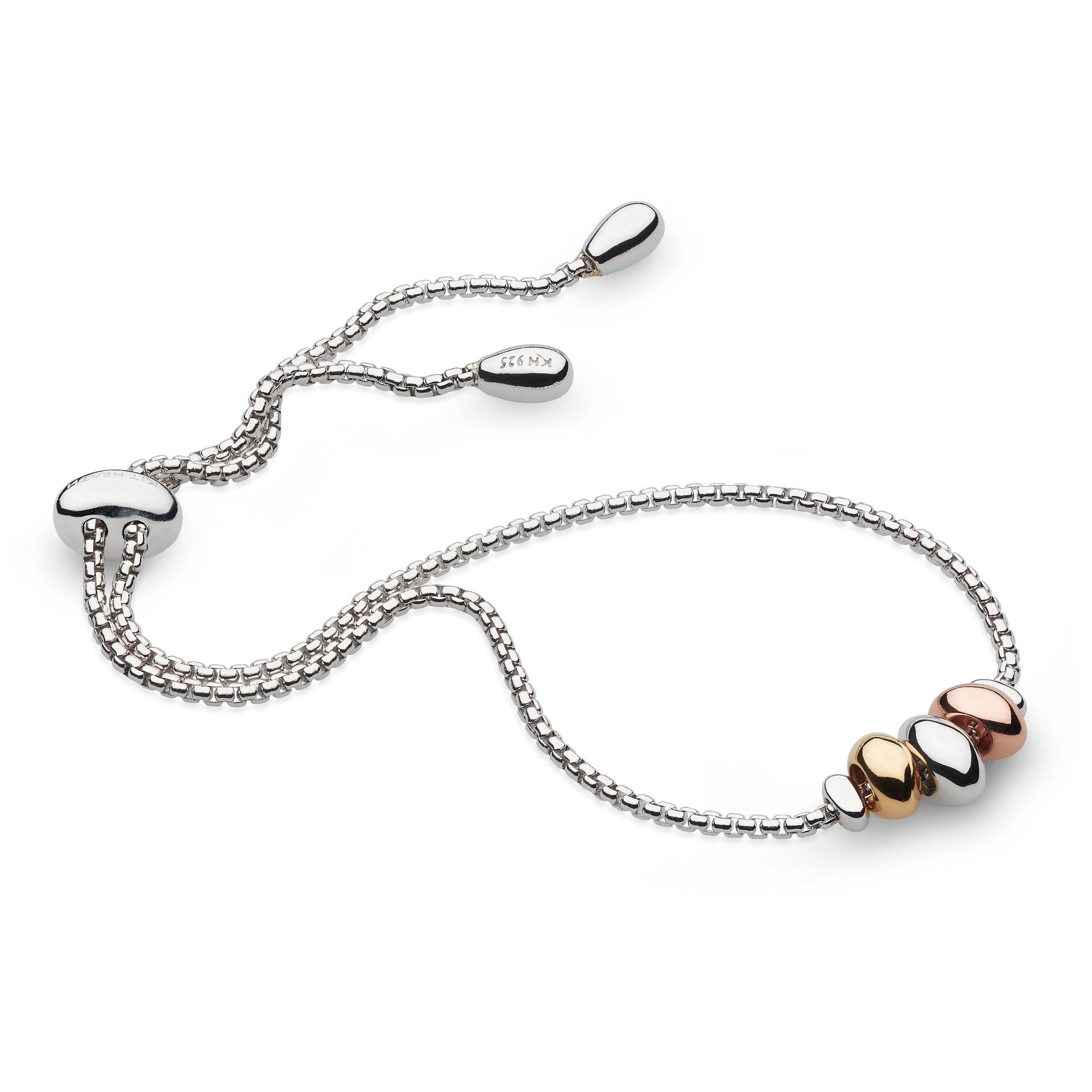 Coast Tumble Golden RP/GD/RG Toggle Bracelet (A)