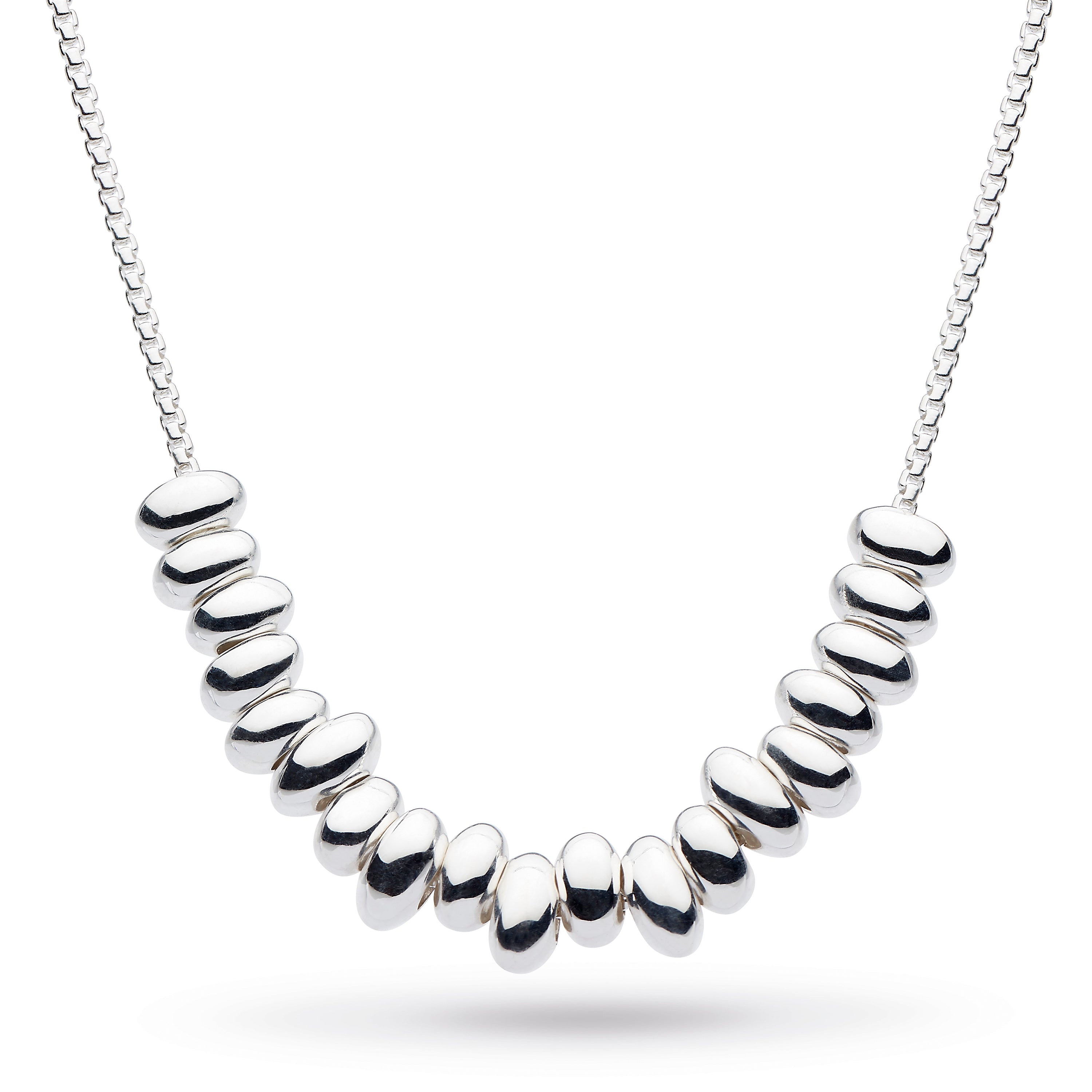 KH Dro Coast Tumble Multi Pebble 18" Necklace
