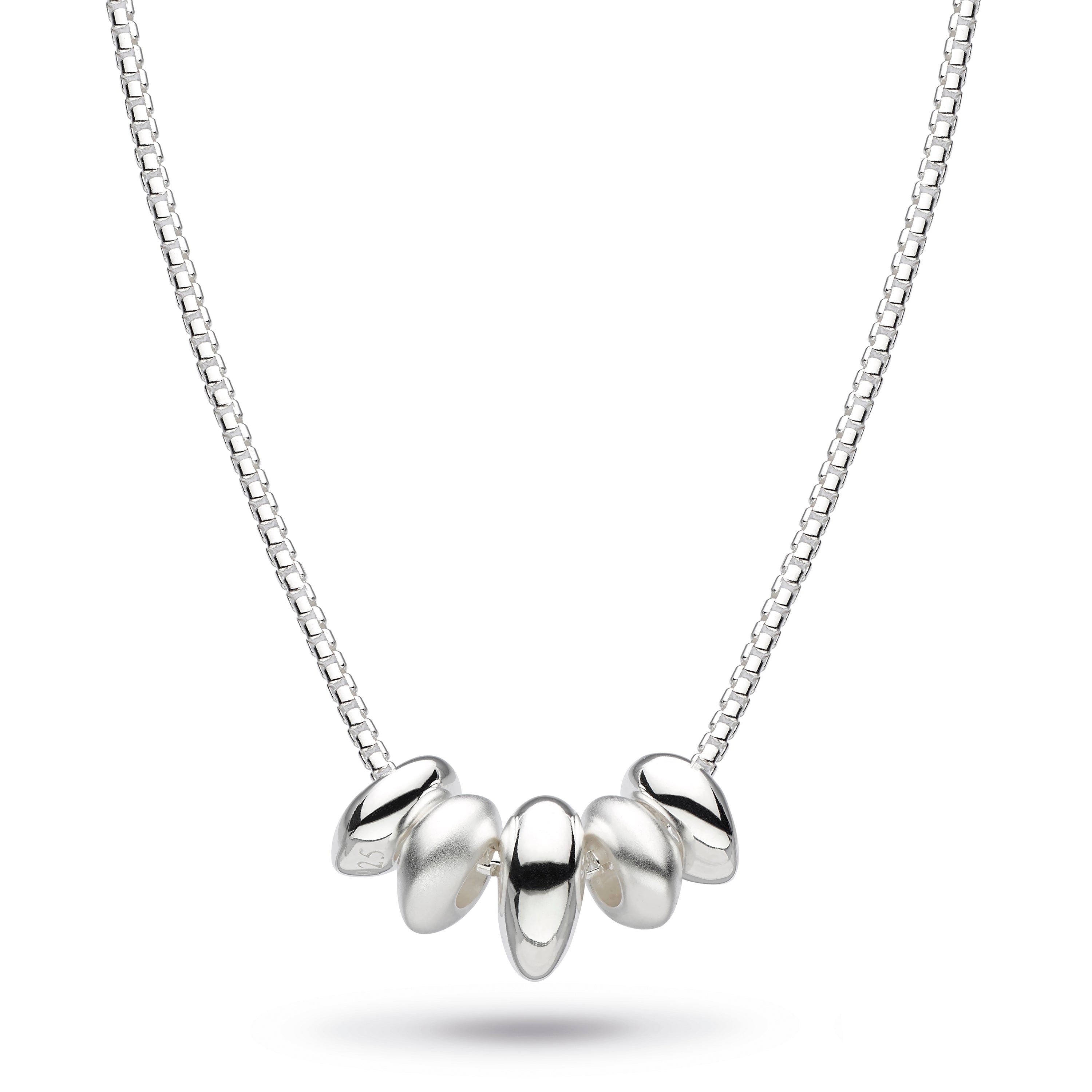 KH Dro Coast Tumble Quinate Sandblast 18" Necklace