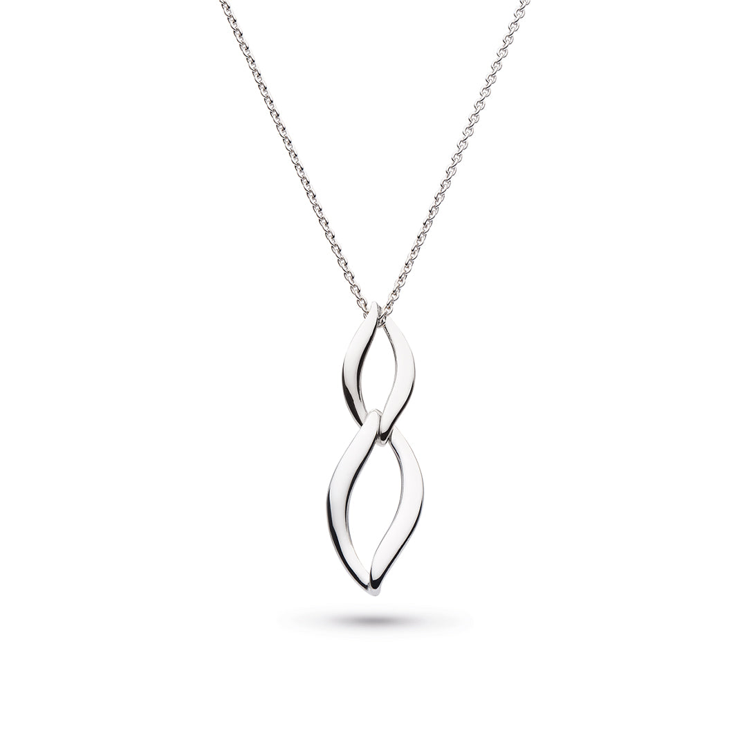 Entwine Twine Link Duo Petite Necklace