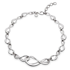 Infinity Grande Link Collar Necklace