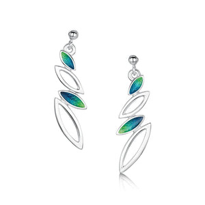 Seasons 4-leaf Drop Earrings