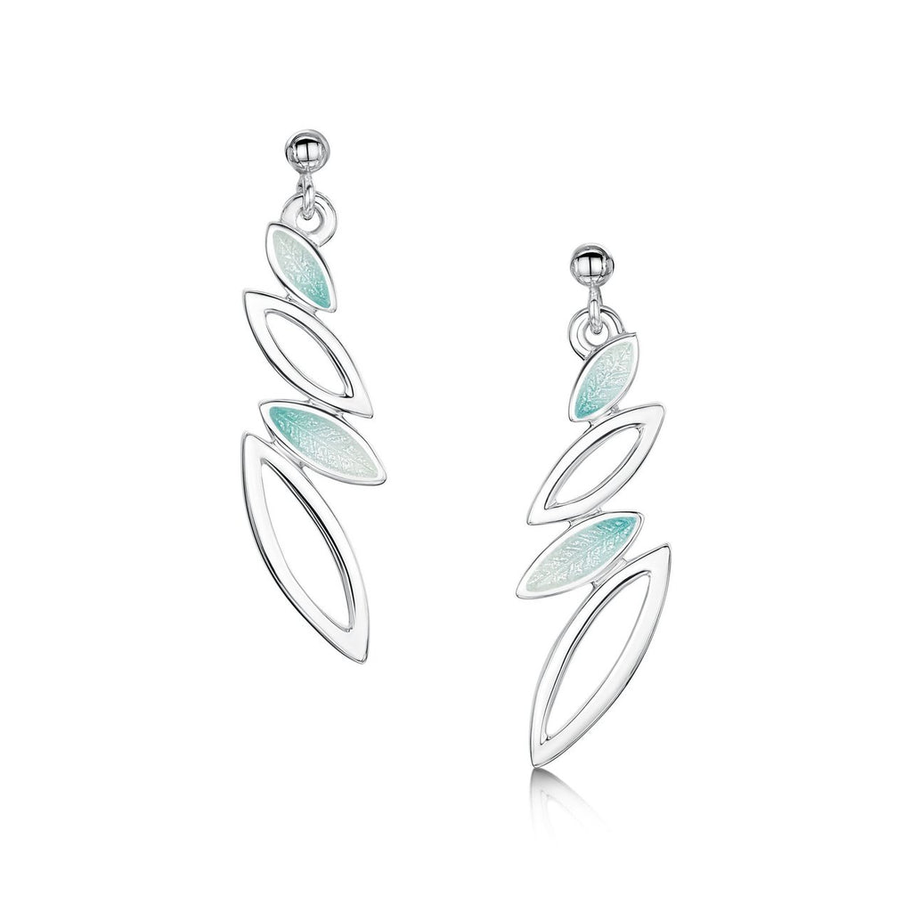 Seasons 4-leaf Drop Earrings
