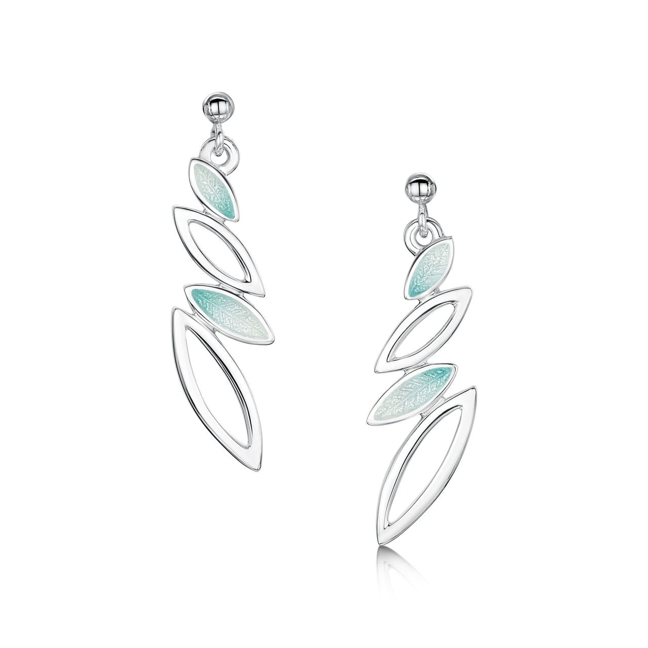 Seasons 4-leaf Drop Earrings