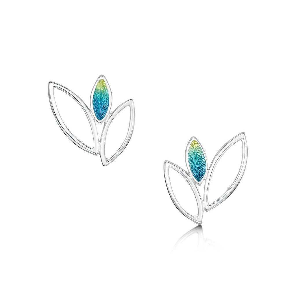 Seasons 3-leaf Stud Earrings