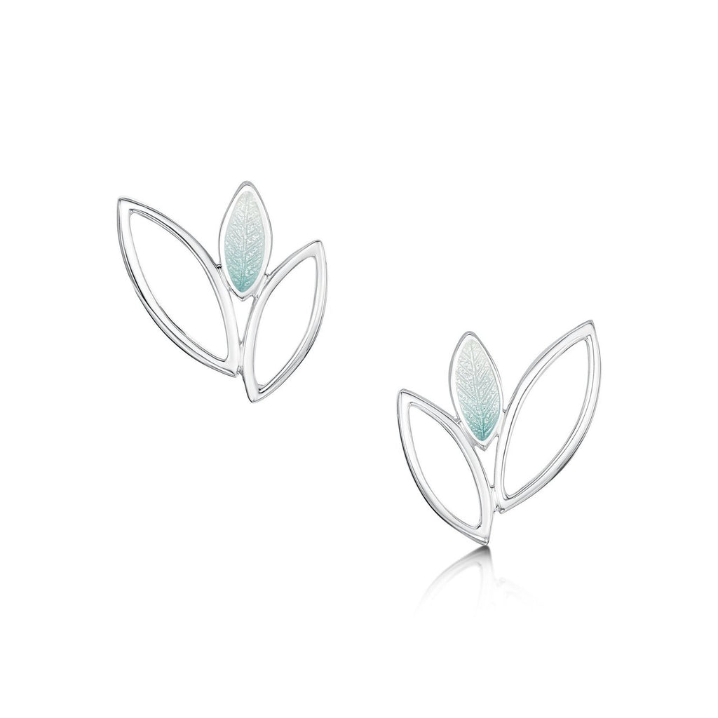 Seasons 3-leaf Stud Earrings