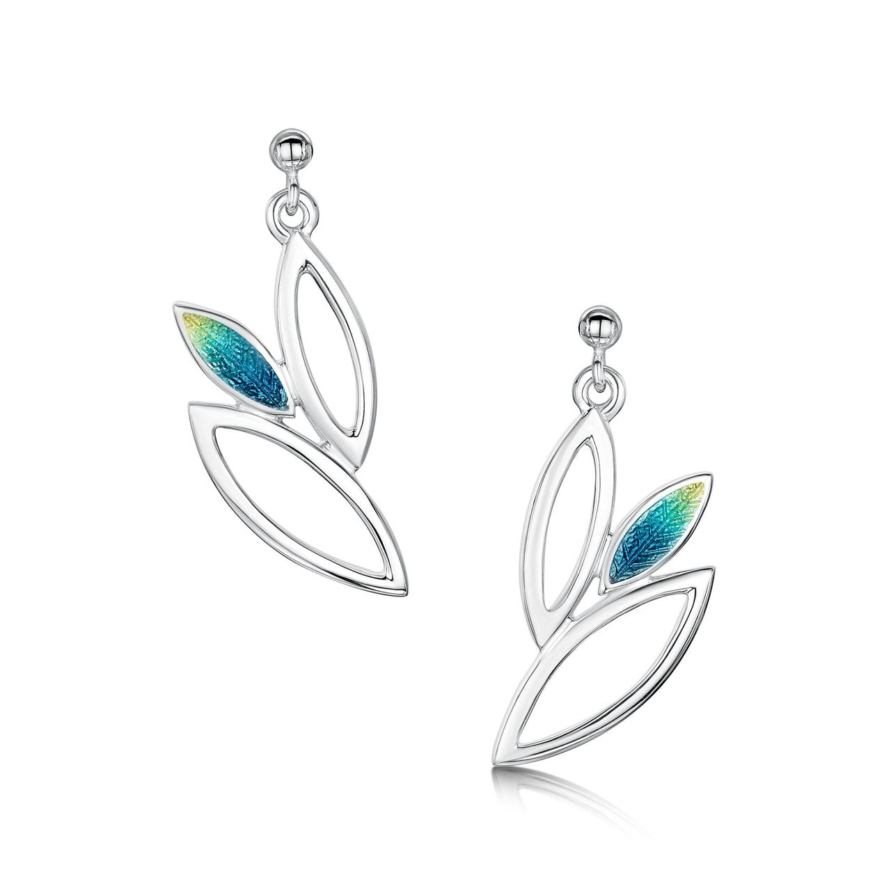 Seasons 3-leaf Drop Earrings