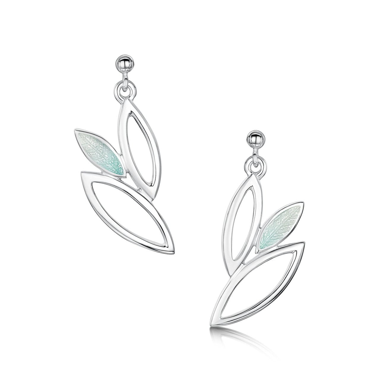 Seasons 3-leaf Drop Earrings