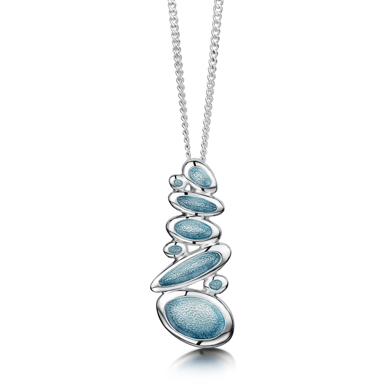 Shoreline Pebble Cluster Pendant