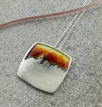 Sterling Silver Linlithgow Skyline Pendant (large)