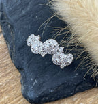 Cluster bubble diamond ring