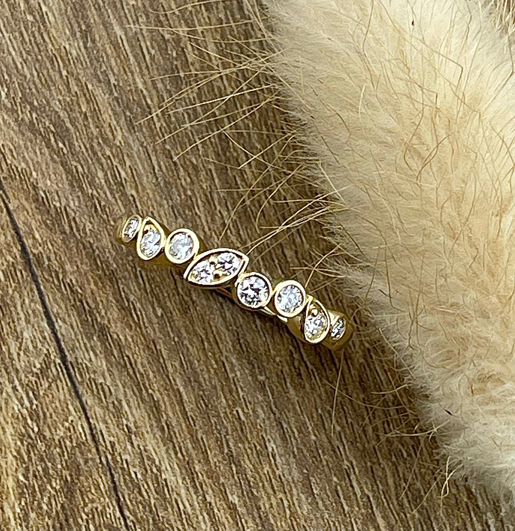 Diamond scatter ring