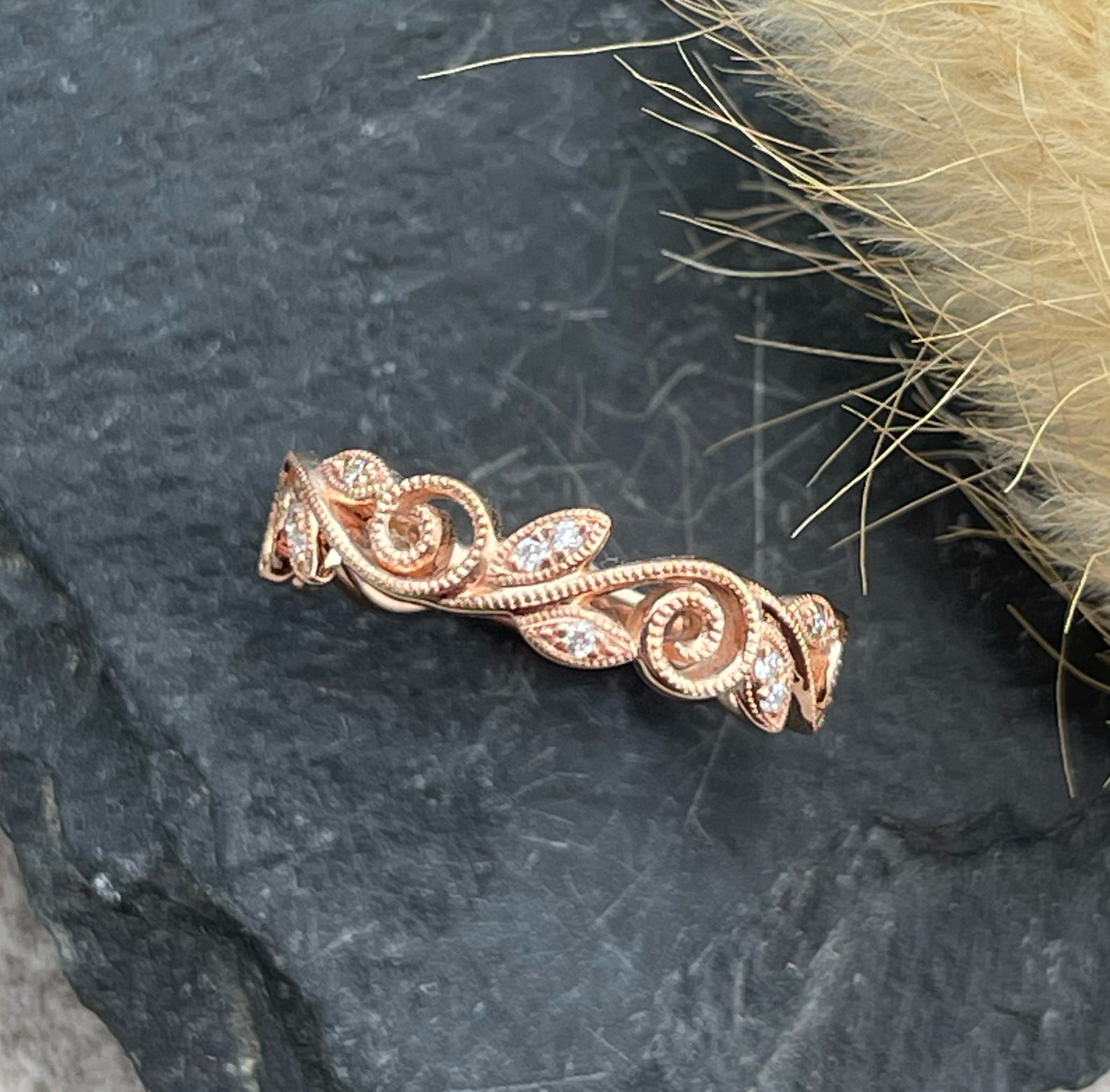 Diamond vintage ring